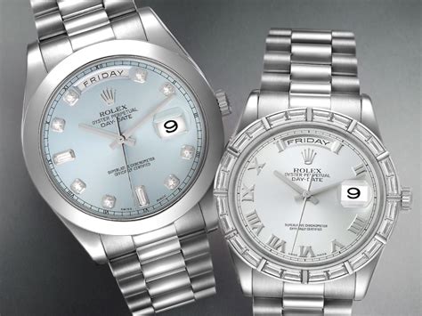 how much is a rolex platinum watch|Rolex day date platinum price.